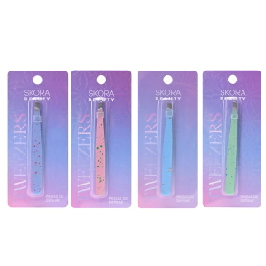 PINZAS DE DEPILAR ACERO INOX. SKORA