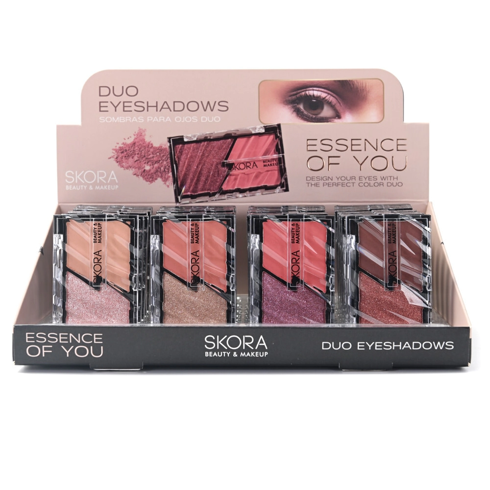 SOMBRAS PARA OJOS 2 TONOS SKORA