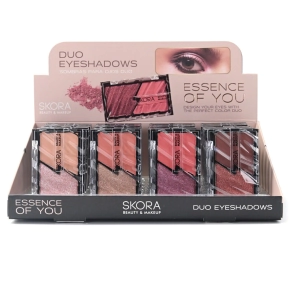 SOMBRAS PARA OJOS 2 TONOS SKORA