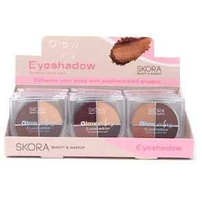 SOMBRAS PARA OJOS 4 TONOS SKORA