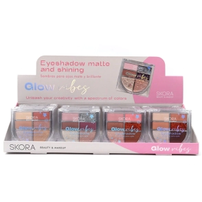 SOMBRAS PARA OJOS 6 TONOS SKORA