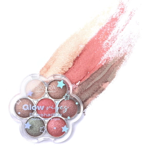 SOMBRAS PARA OJOS FLOR 6 TONOS SKORA
