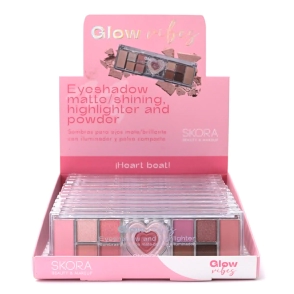 SOMBRAS PARA OJOS x12 TONOS SKORA