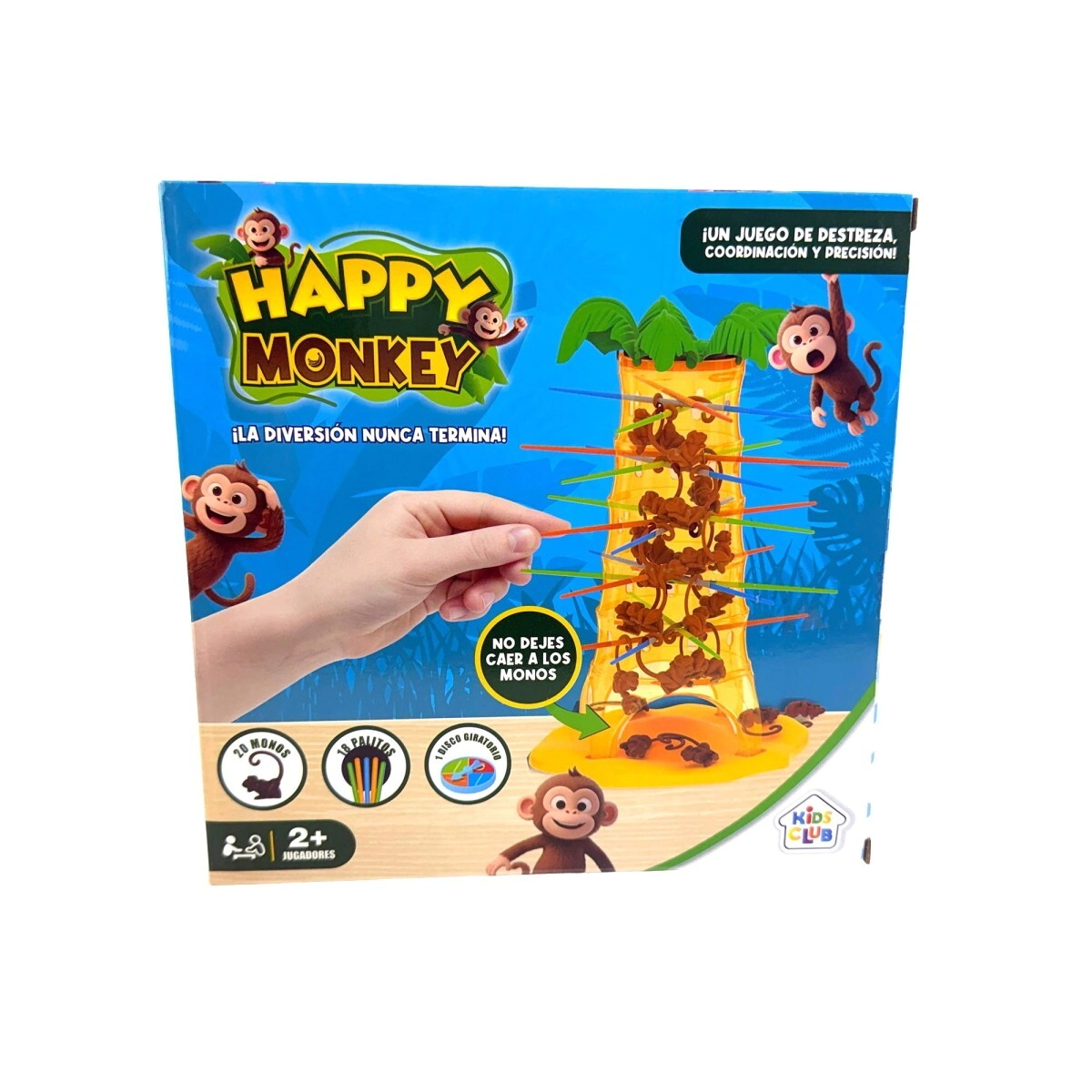 SUPER JUEGO HAPPY MONKEY 22x22x7 CM