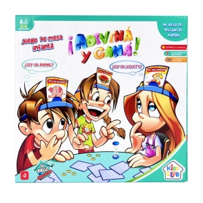 JUEGO DE MESA DESCUBRI QUIEN SOY  27x26x4 CM