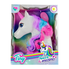 UNICORNIO PARA PEINAR TINY 27x21x11 CM
