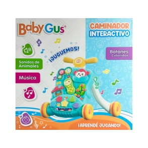 CAMINADOR INTERACTIVO BABYGUS 36x44x39 CM