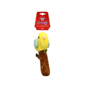 POLLITO CON SONAJERO 15CM PHI PHI TOYS