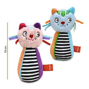 GATOS CON CAMPANITA 15CM PHI PHI TOYS