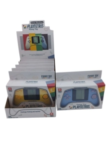 TETRIS GAME MACHINE EN CAJA TRANSPARENTE