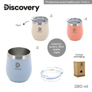MATE CON TAPA DISCOVERY 280ml