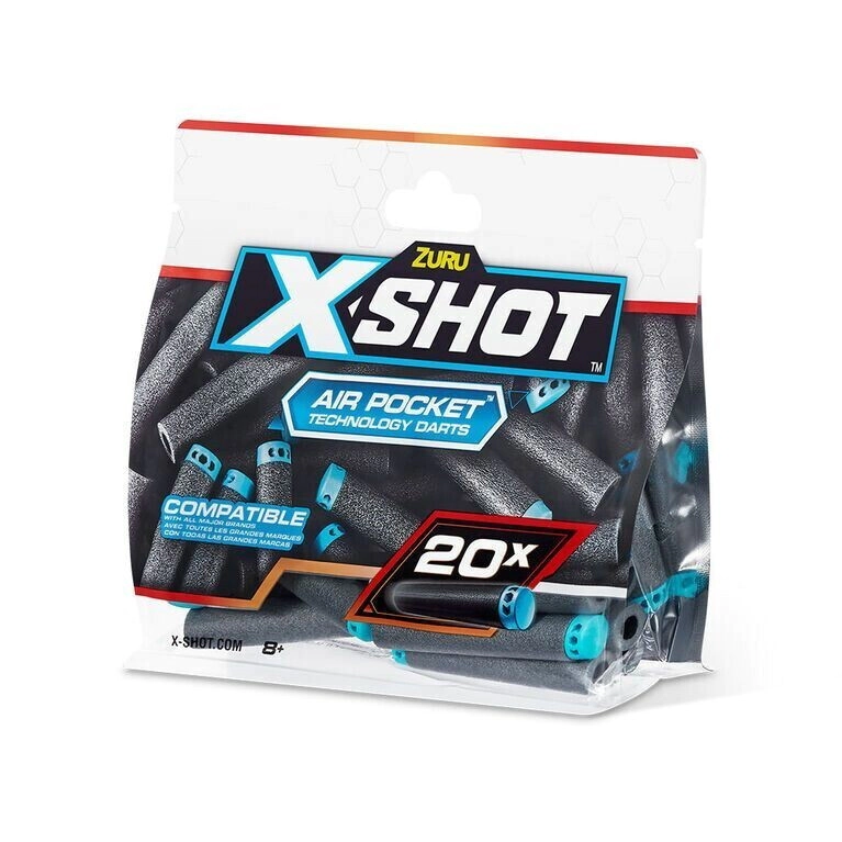 X-SHOT RECARGA DARDOS x 20