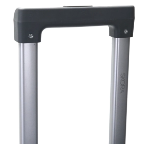 SET DE VALIJAS SKORA HARD PP GRIS OSCURO 20" / 24" / 28" (SOLO SET)