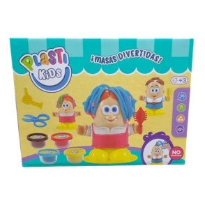MASAS PARA MODELAR CON ACCESORIOS PLUQUERO 24x18x6 CM