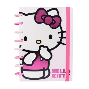 MOOVING LOOP - CUADERNO DE DISCOS A5 HELLO KITTY MOOVING