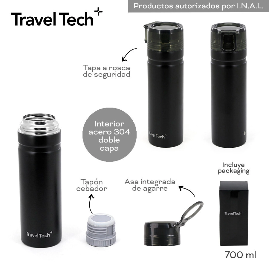 BOTELLA TERMICA TRAVEL TECH