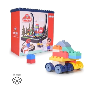 SOFT BLOCKS 90 PIEZAS PHI PHI TOYS