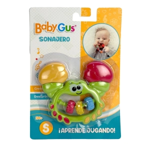 SONAJERO CANGREJO BABYGUS 22x15x3 CM