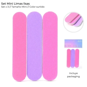 SET MINI LIMAS LISAS x3 SKORA