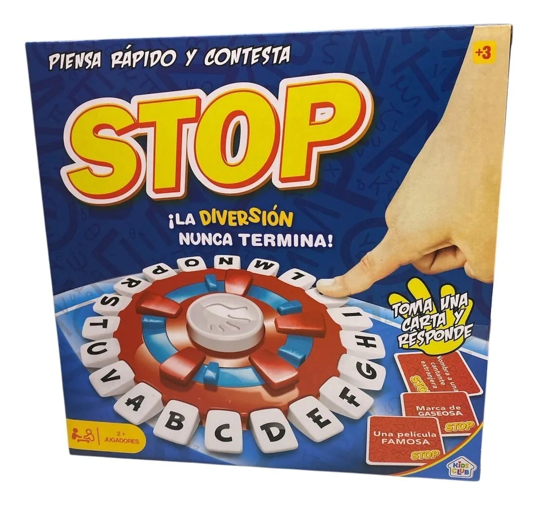 SUPER JUEGO DE MESA �STOP! 26,5x5x26,5CM
