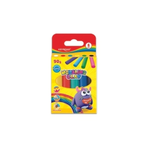 PLASTILINA CAJA X 6 COLORES 90GRS
