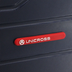 VALIJA CARRY ON ABS 20" AZUL UNICROSS