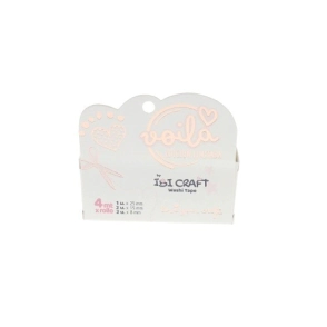 WASHITAPE BOX 5 ROLLOS DE 4 Mts BUTTERFLIES EDITION IBICRAFT