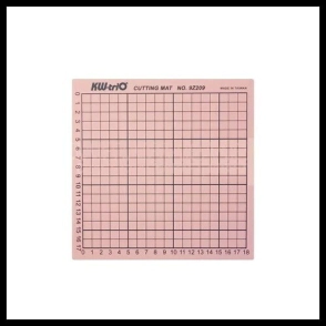 BASE DE GOMA PARA CORTE 20x20 CM ROSA IBICRAFT