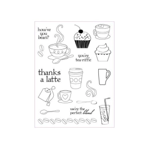 SELLO SILICONADO CRISTAL 6x8" COFFEE IBICRAFT