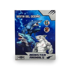 TIBURON MONSTER ANMALS ARTICULADO 15CM 16x8x19 CM