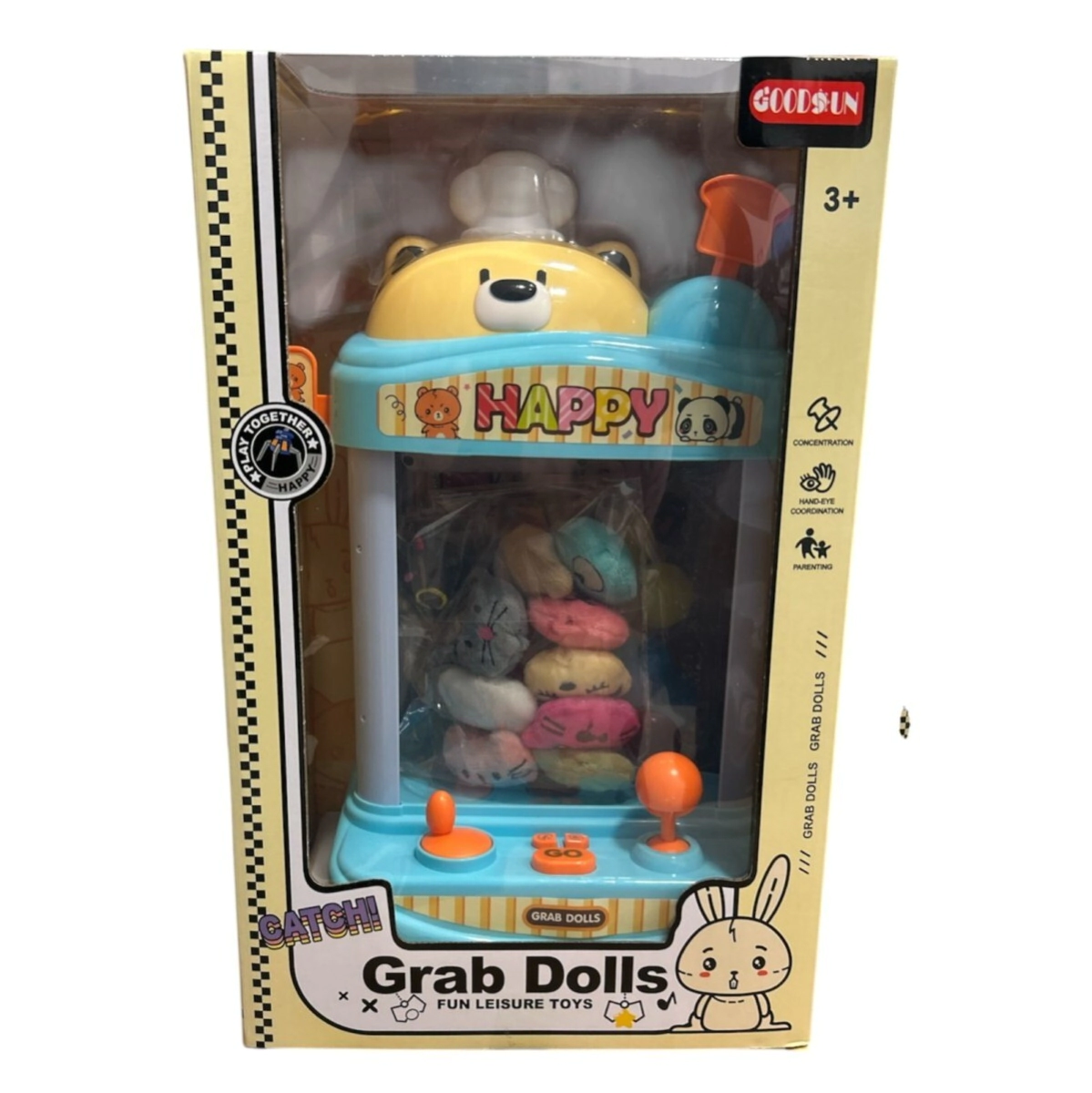 MAQUINA PELUCHES CELESTE (8619)