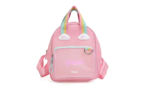 MOCHILA SOFT RAINBOW CHIMOLA PINK