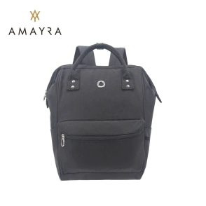 MOCHILA AMAYRA SQUARE NEGRA