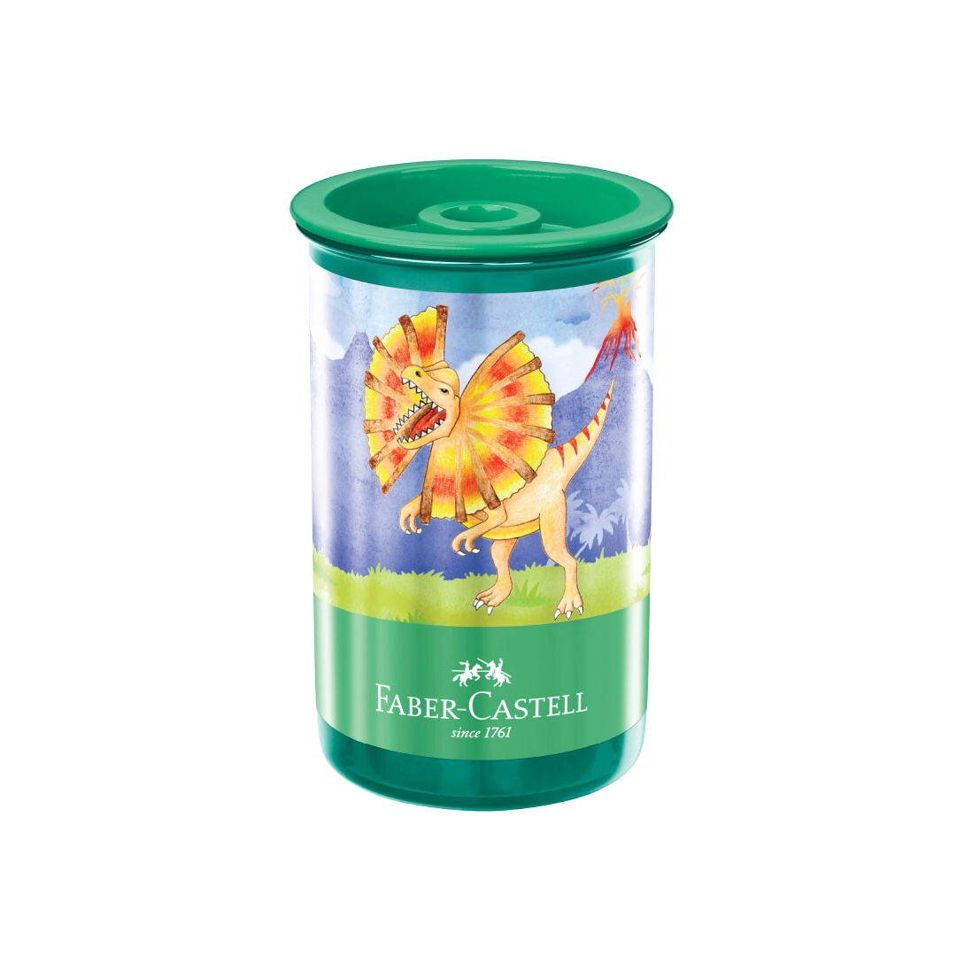 SACAPUNTAS DINOSAURIO FABER CASTELL
