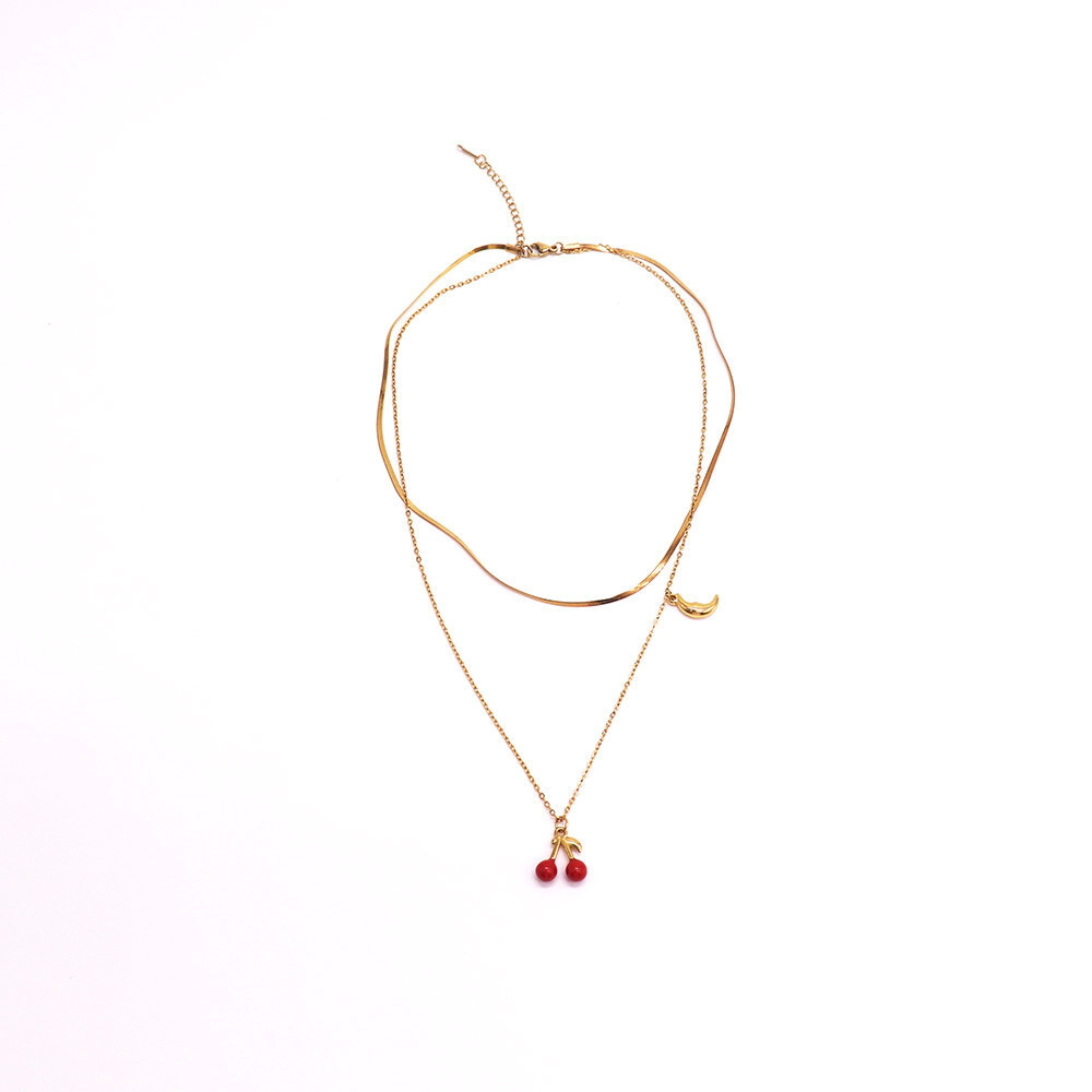 COLLAR CEREZAS LIMA