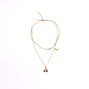 COLLAR CEREZAS LIMA