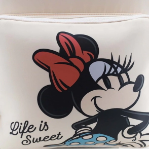 MOCHILA DISNEY MINNIE CREMA