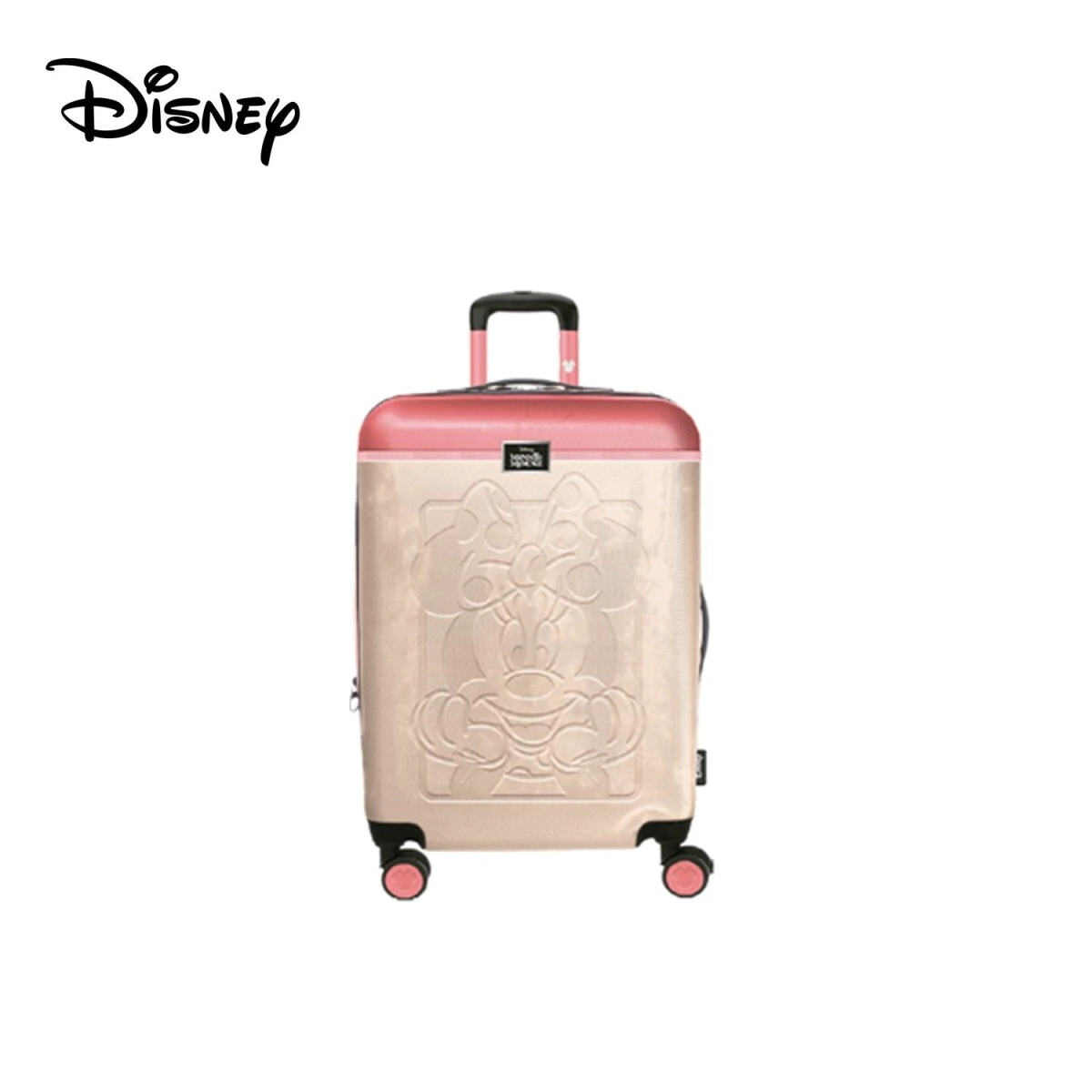 VALIJA CARRY ON 20" ABS/PC CREMA MINNIE