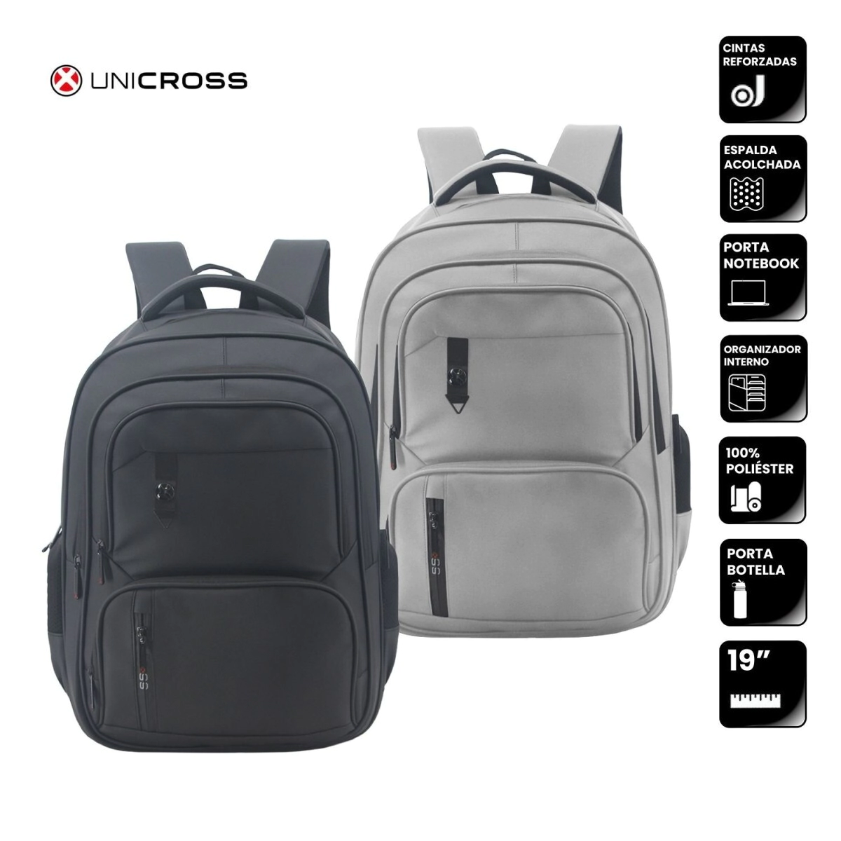 MOCHILA UNICROSS PORTANOTEBOOK 19