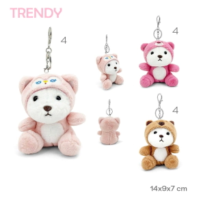 LLAVERO PELUCHE TRENDY