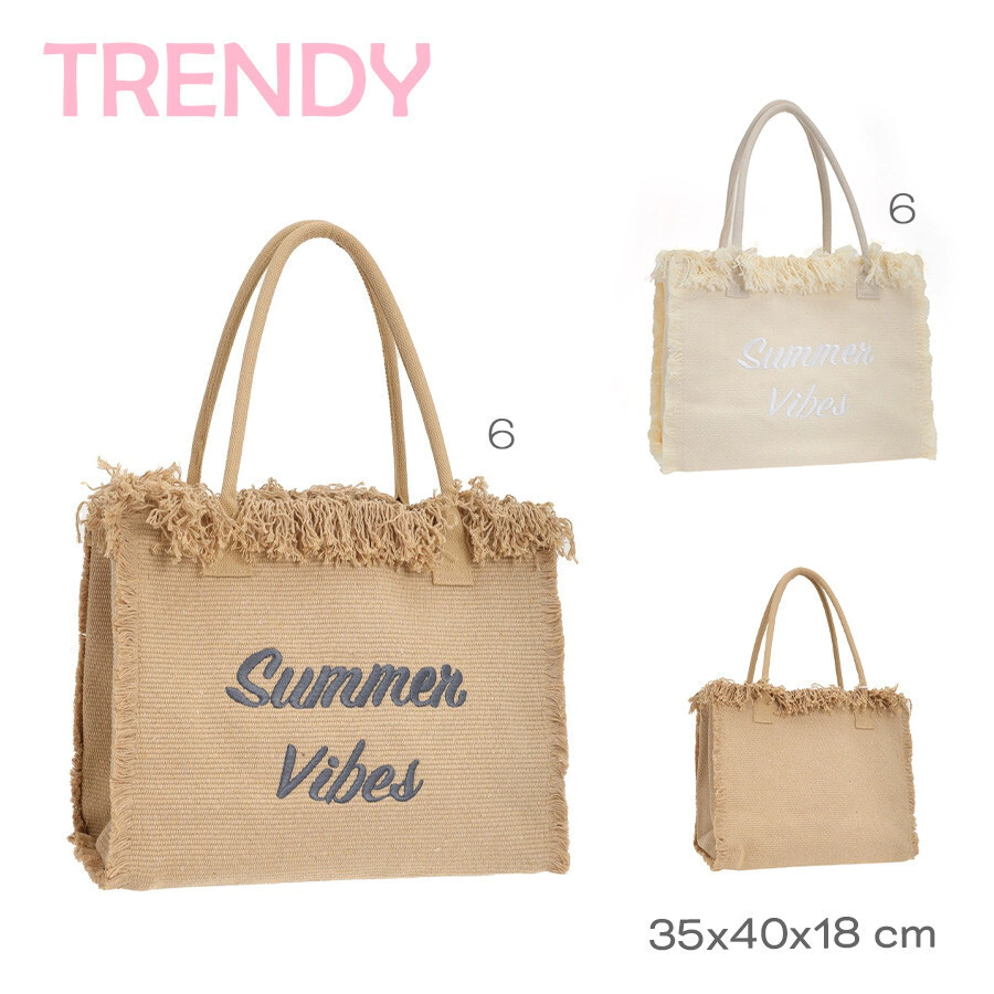 BOLSO DE PLAYA BEACH BAG TRENDY