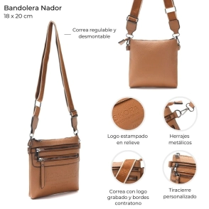 BANDOLERA NADOR 18x20 CM  SKORA
