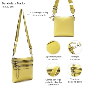 BANDOLERA NADOR 18x20 CM  SKORA