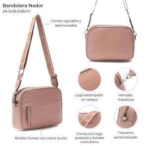 BANDOLERA NADOR 24x16x8 CM  SKORA