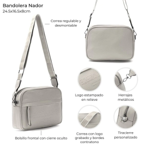 BANDOLERA NADOR 24x16x8 CM  SKORA