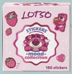 BOX ROLL STICKERS LOTSO