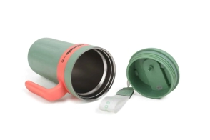 VASO TERMICO SPORT 650ML CHIMOLA VERDE-CORAL