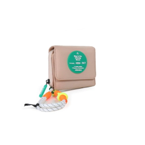 BILLETERA CORTA FLORENCIA CHIMOLA CAMEL