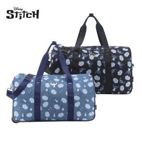 BOLSO CON CARRO DISNEY STITCH NEGRO