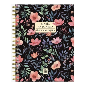 CUADERNO 16X21 RAYADO T/SEMIRIGIDA BUONASERA ROZINI